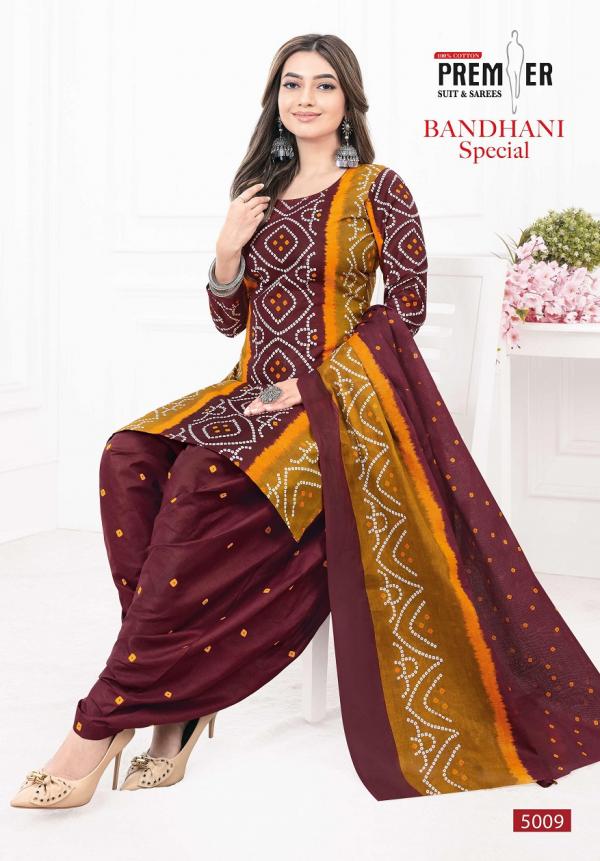 Premier Bandhani Special Vol-5 – Readymade With Lining(Inner)